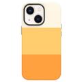 Capa Revestida Three Shades Series para iPhone 14 - Cor-de-laranja