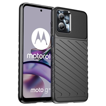 Capa em TPU Thunder Series para Motorola Moto G13/G23 - Preto