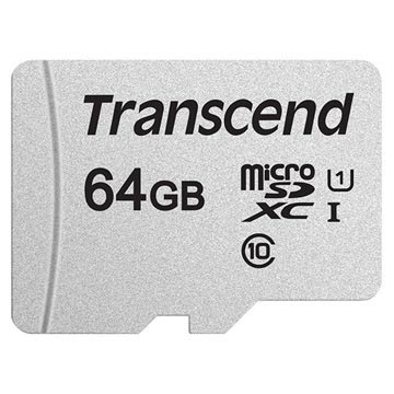 Cartão de Memória MicroSDXC Transcend 300S TS64GUSD300S - 64GB