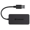 Transcend HUB2 USB 3.1 Gen 1 Hub - USB-A - Preto