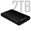 Disco Rígido Externo Transcend StoreJet 25A3 USB 3.1 Gen 1 - 2TB