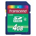 Cartão de Memória SDHC Transcend TS4GSDHC4 - 4GB