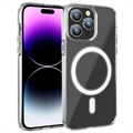 Capa Híbrida para iPhone 15 Pro Max - Compatível com MagSafe - Transparente