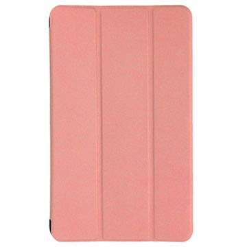 Capa Tri-Fold para Samsung Galaxy Tab A 10.1 (2016) T580, T585 - Cor-de-Rosa Dourado