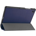 Bolsa Fólio Tri-Fold para Samsung Galaxy Tab A8 10.5 (2021) - Azul Escuro