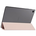 Bolsa Fólio Tri-Fold para Samsung Galaxy Tab A7 10.4 (2020) - Cor-de-Rosa Dourado