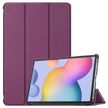 Folio case tripartida para Samsung Galaxy Tab S7/S8 - Púrpura