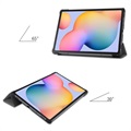 Bolsa Fólio Tri-Fold para Samsung Galaxy Tab S6 Lite 2020/2022 - Cinzento