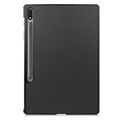 Bolsa Fólio Tri-Fold para Samsung Galaxy Tab S7+/S8+ - Preto