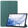 Bolsa Fólio Inteligente Tri-Fold para Samsung Galaxy Tab S8 - Verde escuro