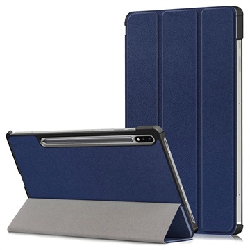 Bolsa Fólio Inteligente Tri-Fold para Samsung Galaxy Tab S7 FE - Azul