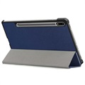 Bolsa Fólio Inteligente Tri-Fold para Samsung Galaxy Tab S7 FE - Azul
