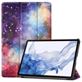 Bolsa Fólio Inteligente Tri-Fold para Samsung Galaxy Tab S9 - Galáxia