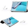 Bolsa Fólio Inteligente Tri-Fold para Huawei MatePad 11 (2021) - Preto