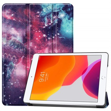 Bolsa Fólio Inteligente Tri-Fold para iPad 10.2 2019/2020/2021 - Galáxia