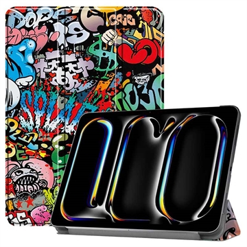 Bolsa Fólio Inteligente Tri-Fold para iPad Pro 11 2024/2025 - Graffiti