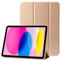 Bolsa Fólio Inteligente Tri-Fold para iPad (2022) - Dourado