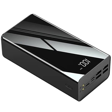 Power Bank Rápido USB Triplo 50000mAh - PD 18W - Preto
