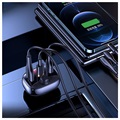 Transmissor FM Bluetooth / Carregador Rápido de Carro Usams US-CC143