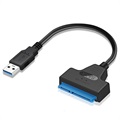 Cabo Adaptador USB 3.0 SATA III W25CE01 - Preto