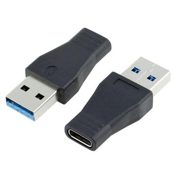 Adaptador OTG USB 3.1 tipo C fêmea para USB-A 3.0 macho