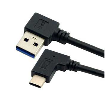 Cabo USB 3.1 Tipo C / USB 3.0 - Preto