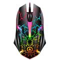 Rato Gaming USB com LED - 1200 DPI - Preto