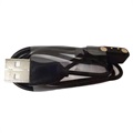 Cabo de Carregamento Magnético USB para Smartwatch K12 - 0.8m - Preto