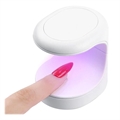 Secador de Unhas UV com Luz LED - 16W - Branco