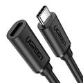 Cabo de extensão USB-C Ugreen US353 - 1m, 10Gbps - Preto