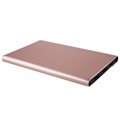 Bolsa Ultra Fina com Teclado Bluetooth para Lenovo Tab P11 - Cor-de-Rosa Dourado