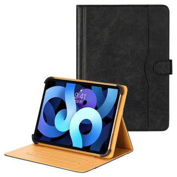 Capa de couro bicolor universal para tablet - 11"-12.4" - Preto