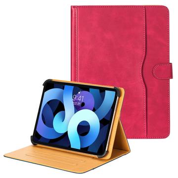Capa de couro bicolor universal para tablet - 11"-12.4" - Cor-de-Rosa Forte