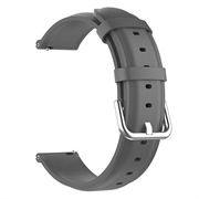 Bracelete de Couro Universal para Smartwatch - 22mm