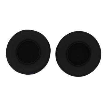 Protectores auriculares universais de substituição para auscultadores sobre o ouvido - 80mm - Preto