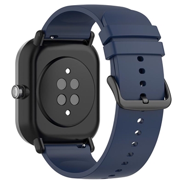 Bracelete em Silicone Universal para Smartwatch - 22mm - Azul Escuro
