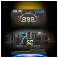 Suporte de Carro Universal HUD - 6" - Preto