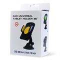 Suporte de Carro Universal para Telemóvel / Tablet - Amarelo / Preto