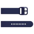 Bracelete em Silicone Universal para Smartwatch - 20mm - Azul marinho
