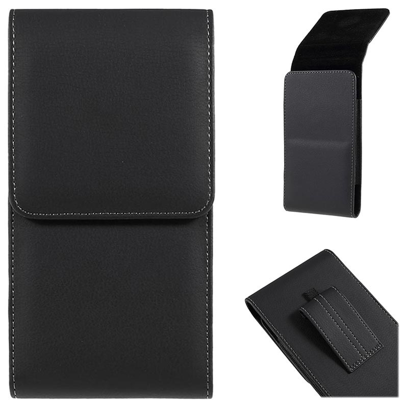 Bolsa para Smartphone Universal Vertical - 6.7in - Preto
