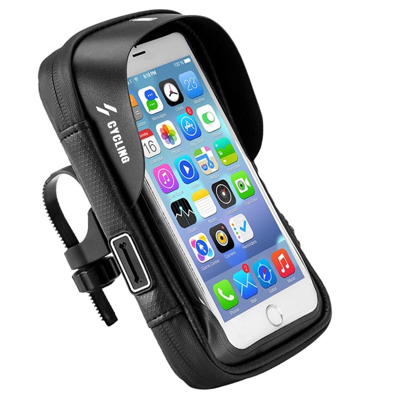 cycle bolsa with phone holder