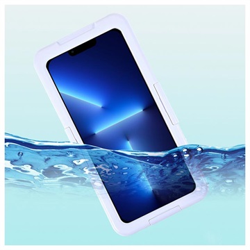 Capa Impermeável Universal com Alça - 6.7" - Branco