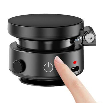 Suporte universal para telemóvel no automóvel V1 com aspiração eléctrica por vácuo - Preto