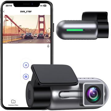 V57 WiFi Mini Dash Cam 1080p - Controlo por WiFi e App
