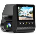 Câmara dupla para tablier V61 4K/1080p - Wi-Fi de 5.8GHz, visão noturna HDR, supercondensador - Preta