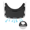 Capa em Silicone para Óculos VR Oculus Quest 2 - Preto