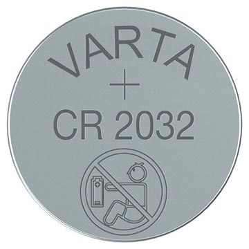 Pilha Botão Litio Varta CR2032/6032 - 3V