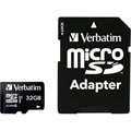 Cartão de Memória MicroSDHC Verbatim Pro - 32GB