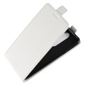 Bolsa Flip Vertical para Nokia 7.1 - Branco