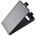 Flip Case Vertical com Ranhura de Cartão para Samsung Galaxy S10 5G - Preto